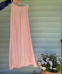 Rachel Pally strapless Grecian maxi dress